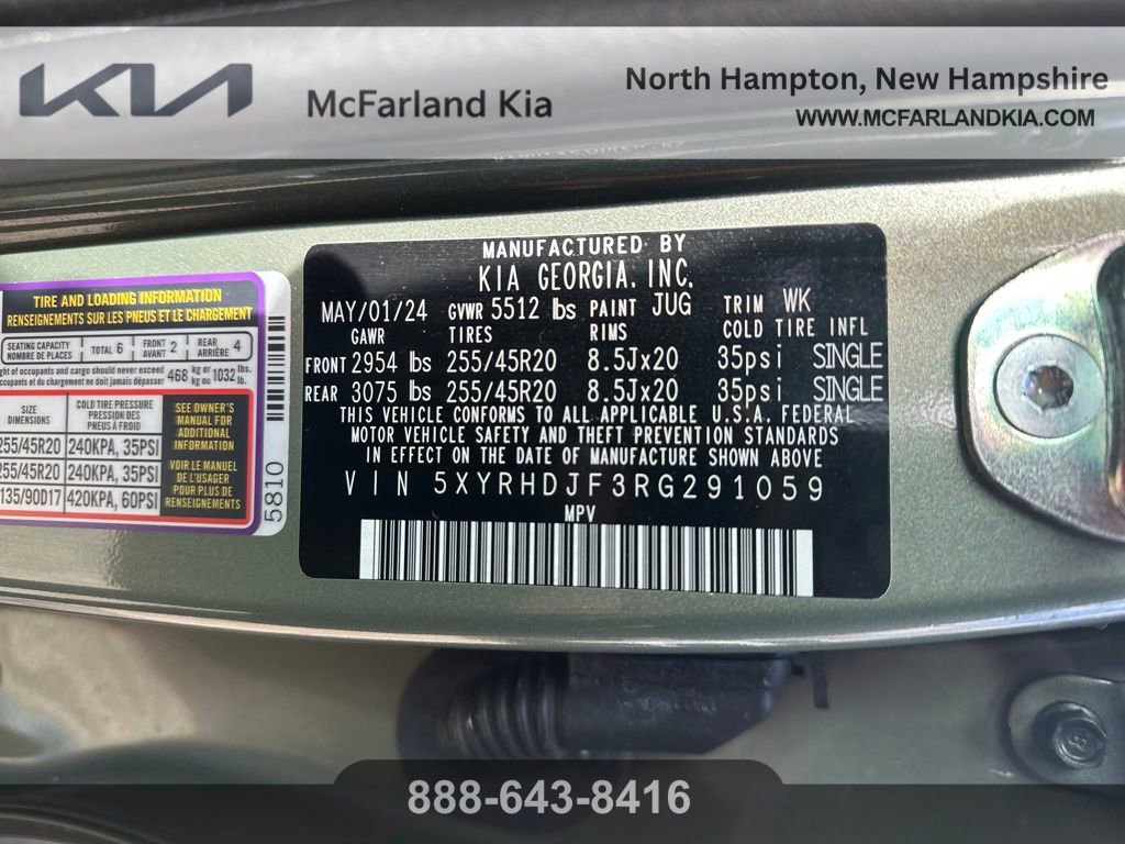 Used 2024 Kia Sorento X-Line EX image 32