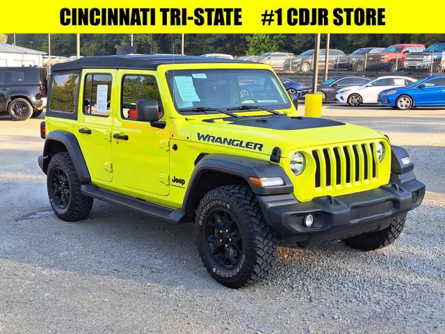 Certified 2023 Jeep Wrangler Sport