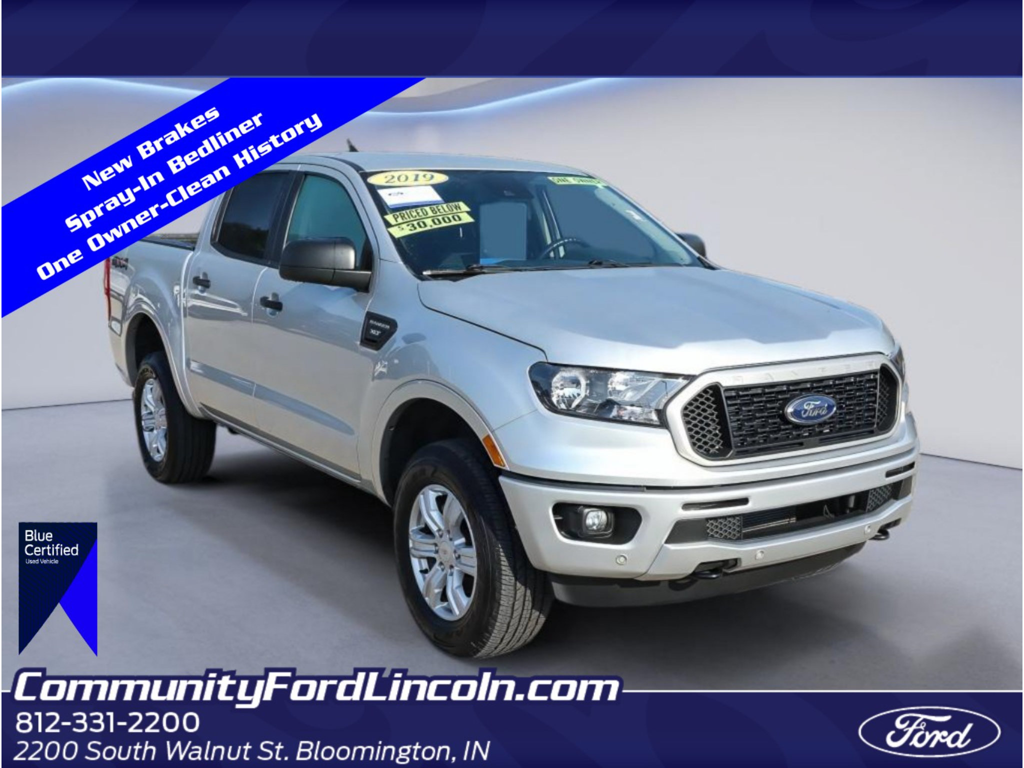 Certified 2019 Ford Ranger XLT AWD/4WD image 1