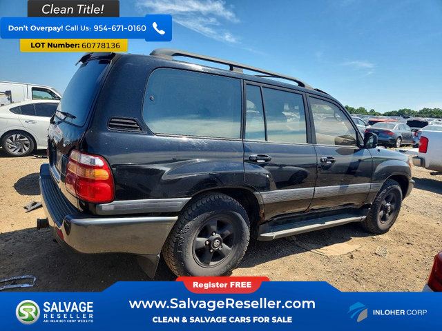 Used 1998 Toyota Land Cruiser w/ Leather Trim Pkg AWD/4WD image 4