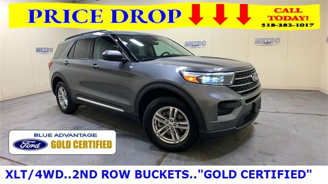 Certified 2023 Ford Explorer XLT w/ Class IV Trailer Tow Package