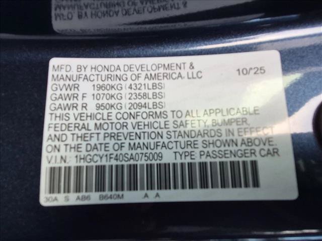Used 2025 Honda Accord SE image 25
