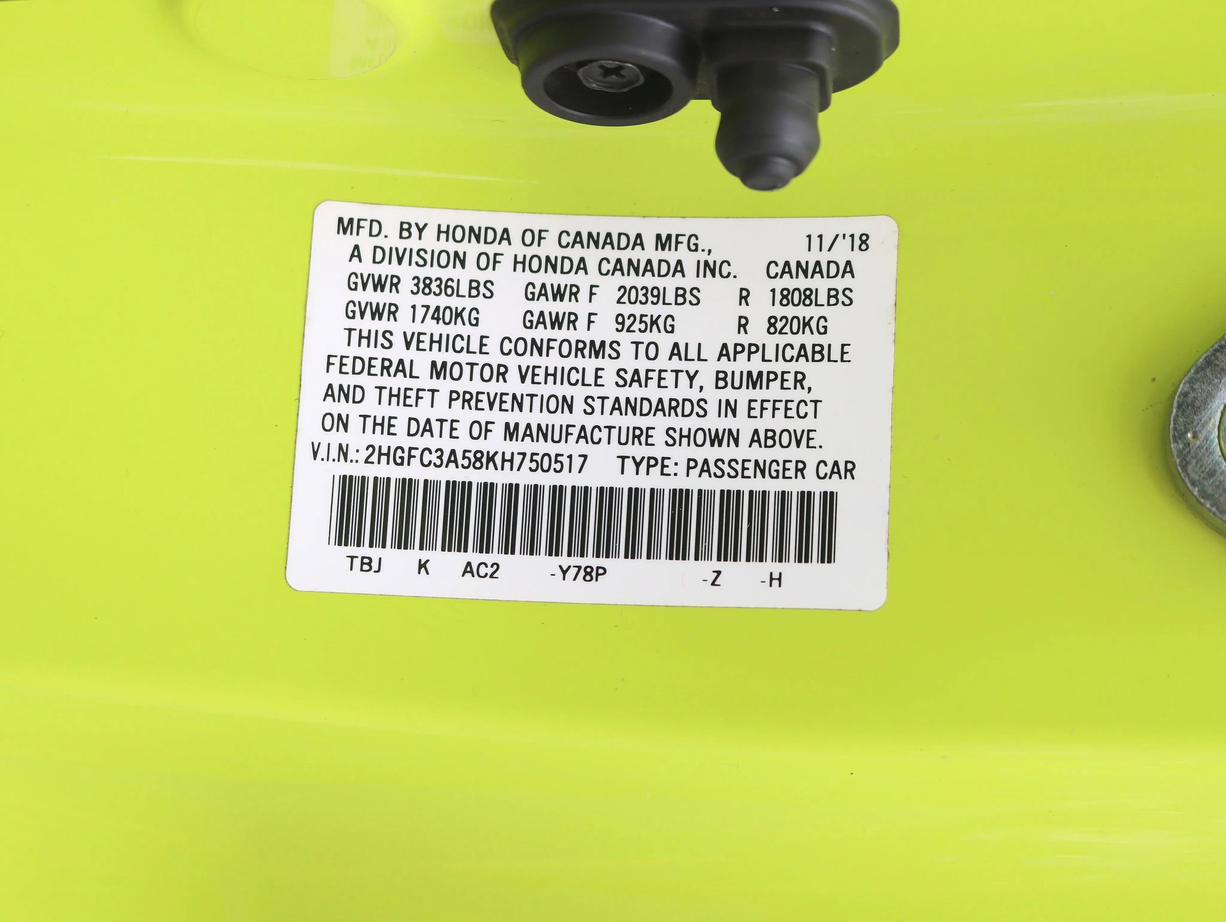 Used 2019 Honda Civic Si image 33