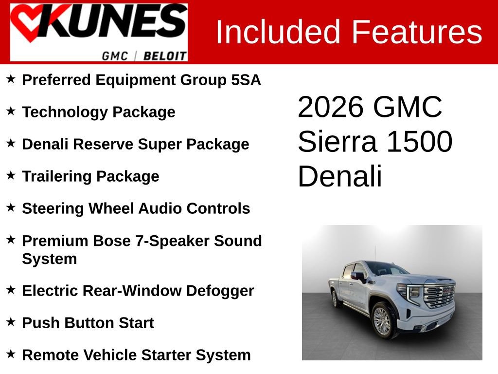 New 2026 GMC Sierra 1500 Denali image 2