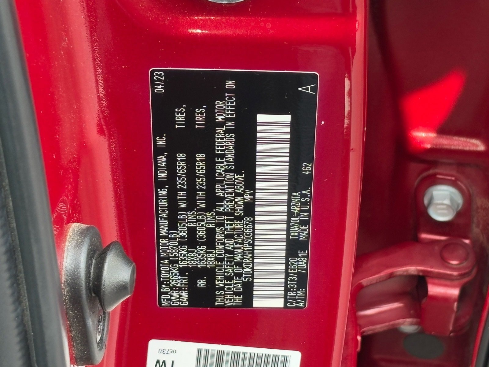 Certified 2023 Toyota Highlander XLE image 30