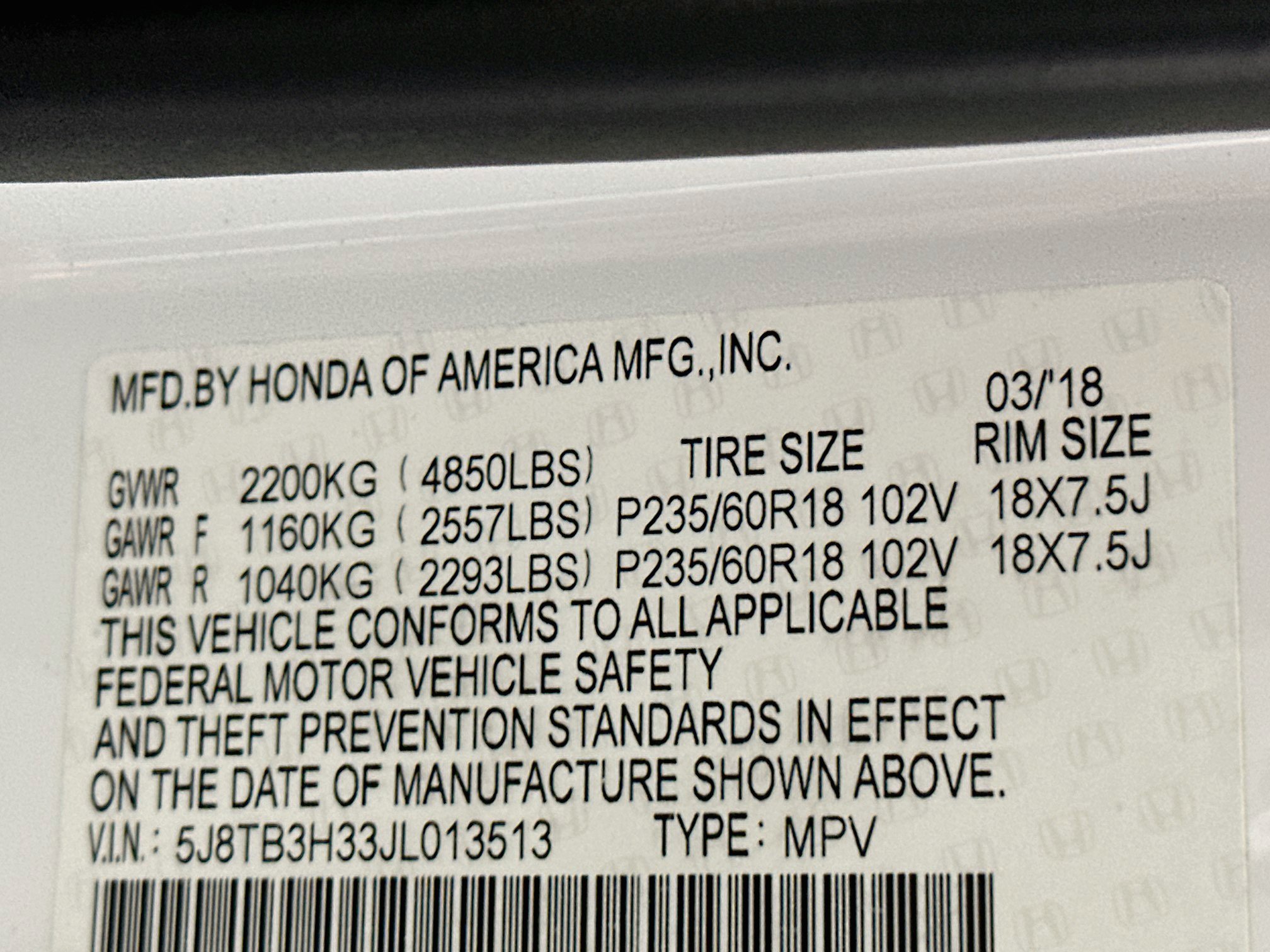 Used 2018 Acura RDX FWD image 12