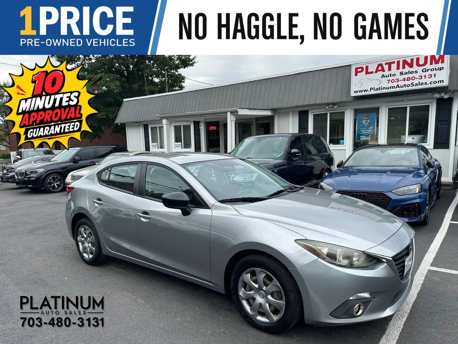 Used 2015 MAZDA MAZDA3 i SV