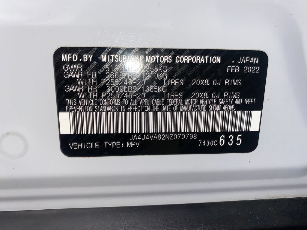 Used 2022 Mitsubishi Outlander SEL AWD/4WD image 28