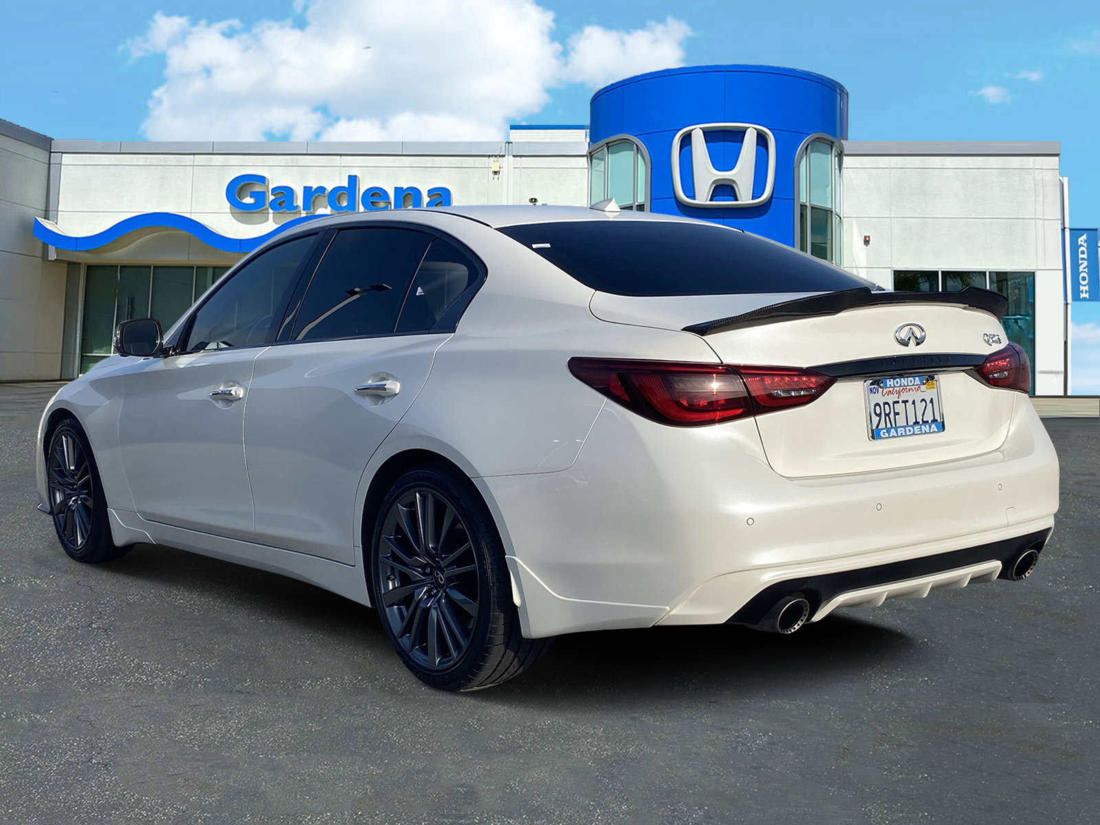 Used 2021 INFINITI Q50 Red Sport 400 w/ Proactive Package image 4