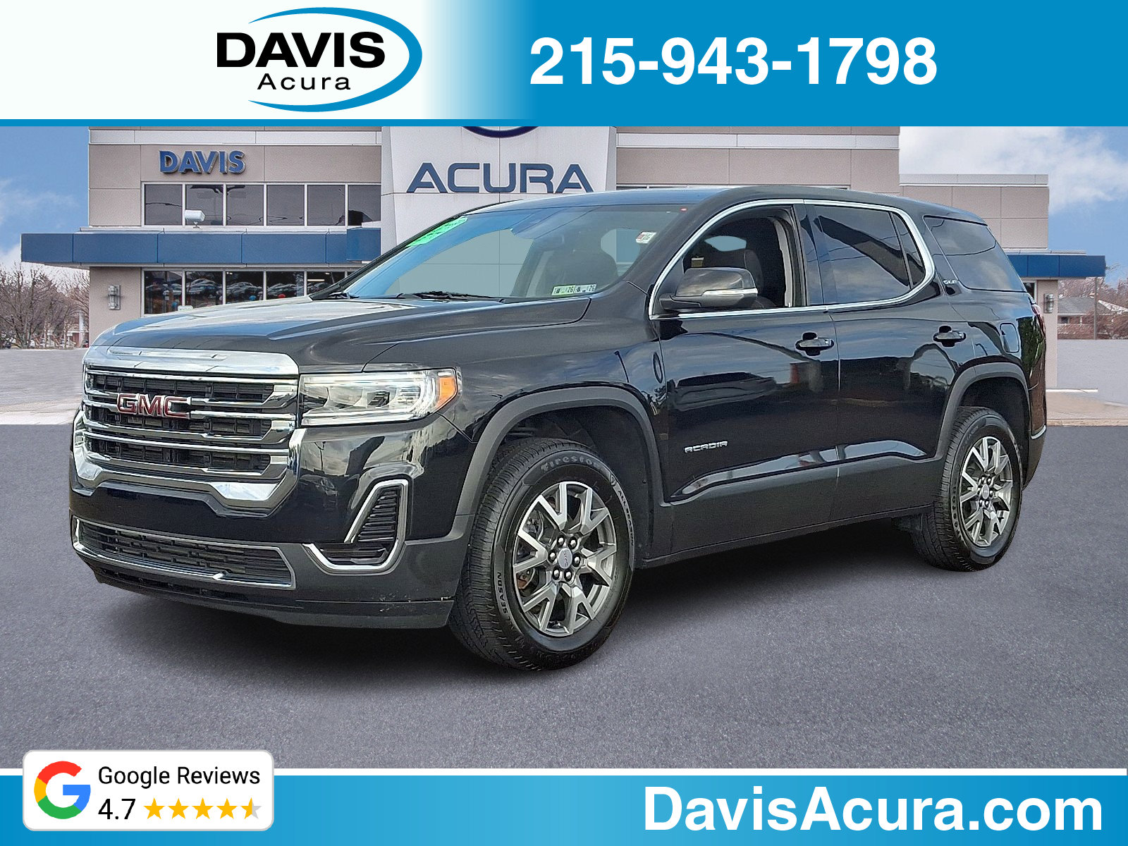 Used 2023 GMC Acadia SLE image 1