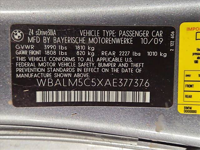 Used 2010 BMW Z4 sDrive30i RWD image 21