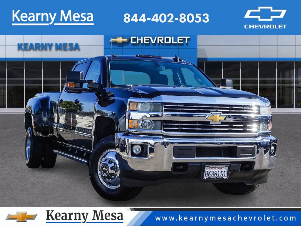 Used 2015 Chevrolet Silverado 3500 LT w/ LT Convenience Package RWD image 1