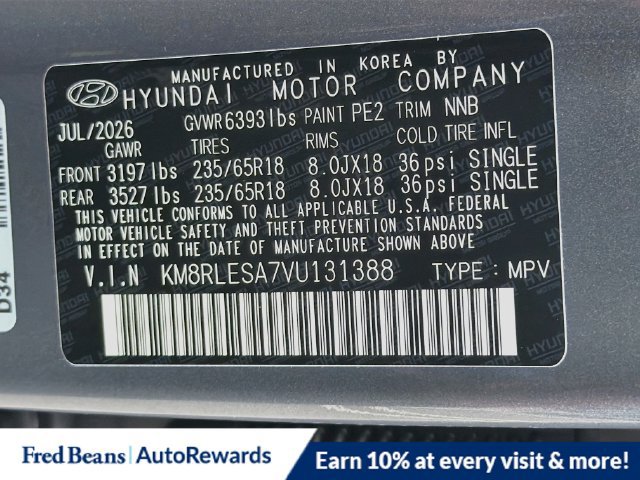 New 2027 Hyundai Palisade SEL AWD/4WD image 37