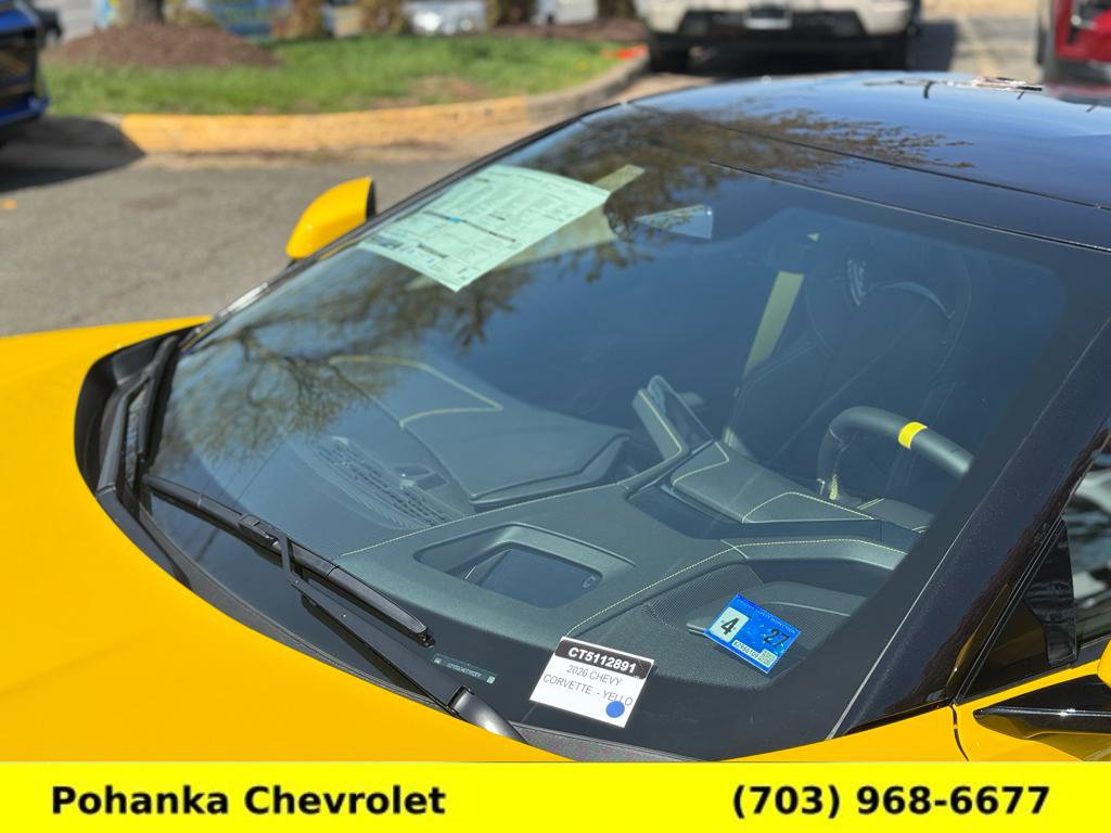 New 2026 Chevrolet Corvette Stingray Preferred Conv w/ Z51 Performance Package RWD image 9