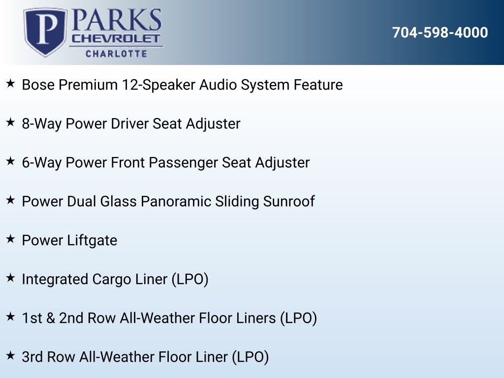 New 2026 Chevrolet Traverse RS w/ LPO, Floor Liner Package image 14
