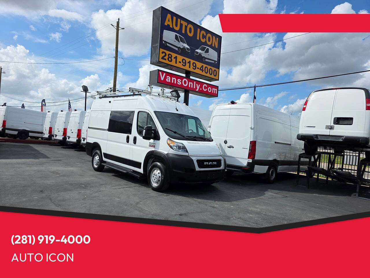 Used 2021 RAM ProMaster 1500