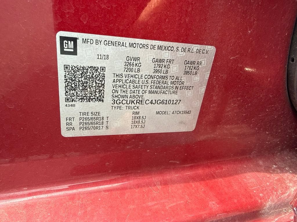 Used 2018 Chevrolet Silverado 1500 LT w/ All Star Edition AWD/4WD image 8