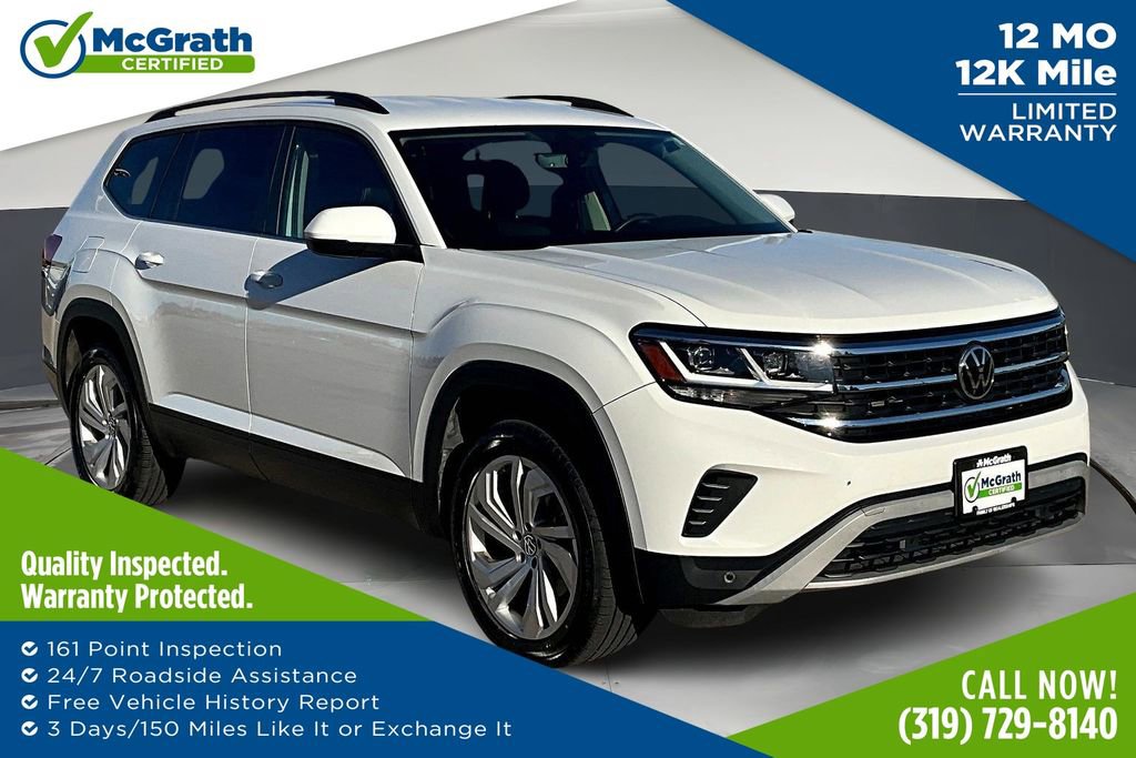 Used 2022 Volkswagen Atlas SE image 1