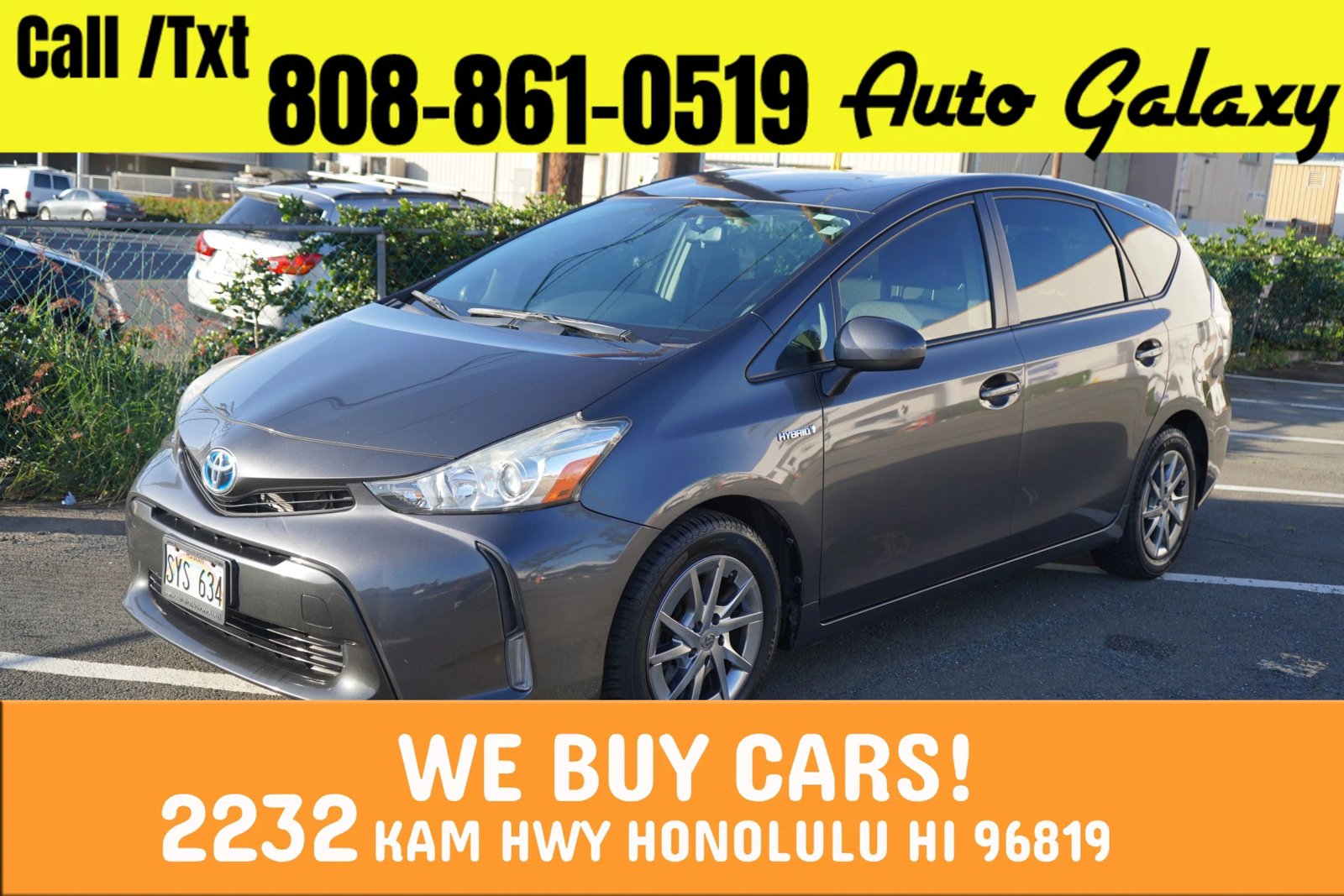 Used 2016 Toyota Prius V Three FWD image 1