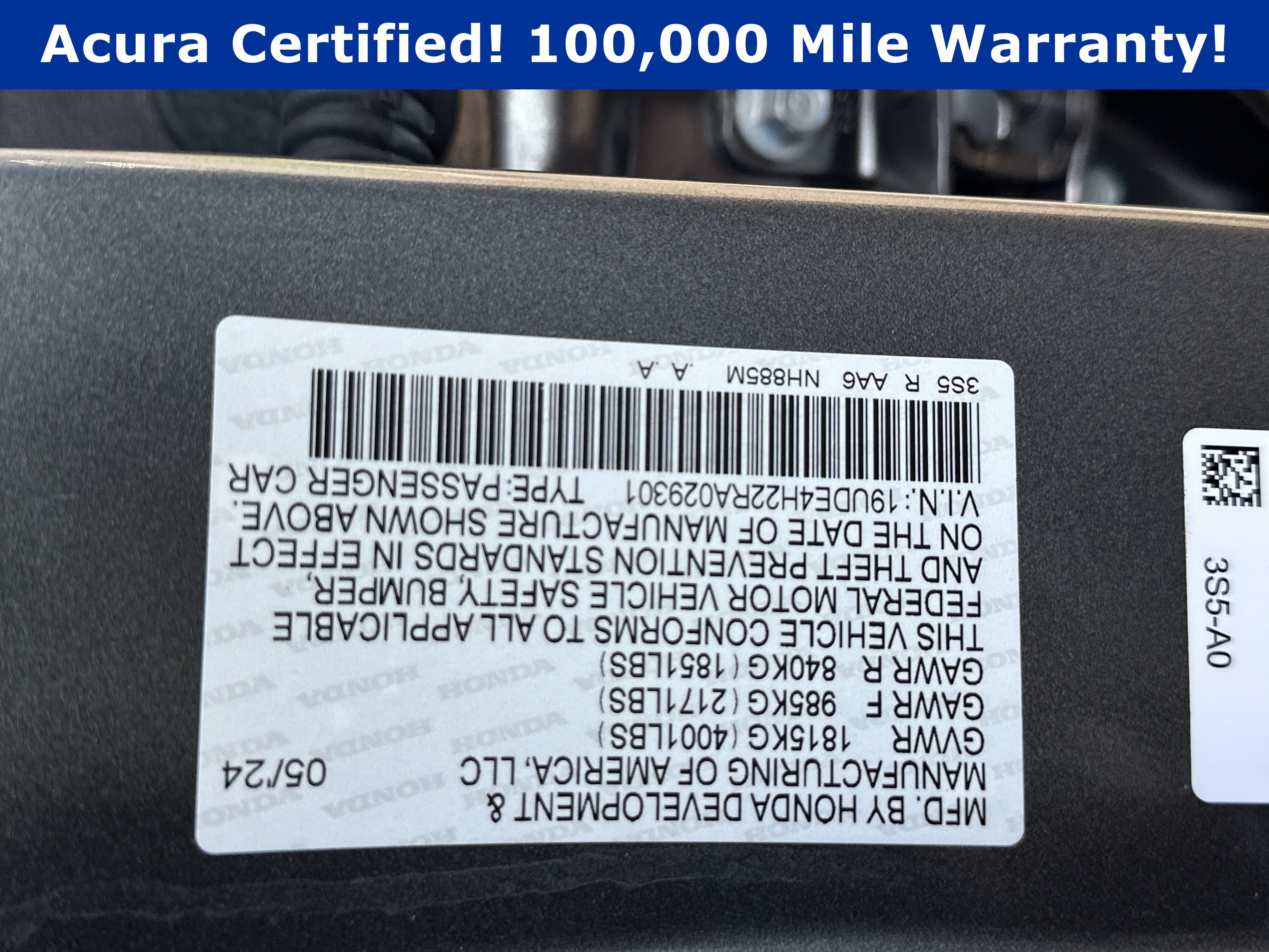 Certified 2024 Acura Integra FWD image 37