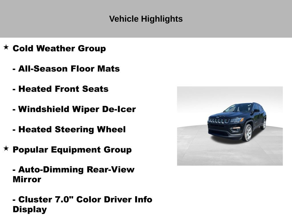 Used 2018 Jeep Compass Latitude w/ Popular Equipment Group image 18