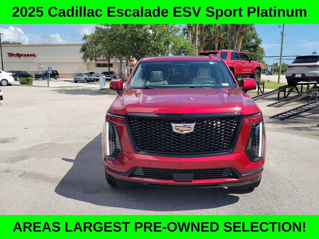 Used 2025 Cadillac Escalade ESV Sport Platinum w/ LPO, Floor Liner Package AWD/4WD image 2