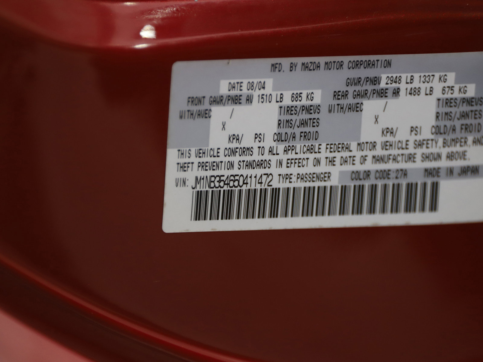 Used 2005 MAZDA MX-5 Miata MAZDASPEED image 25