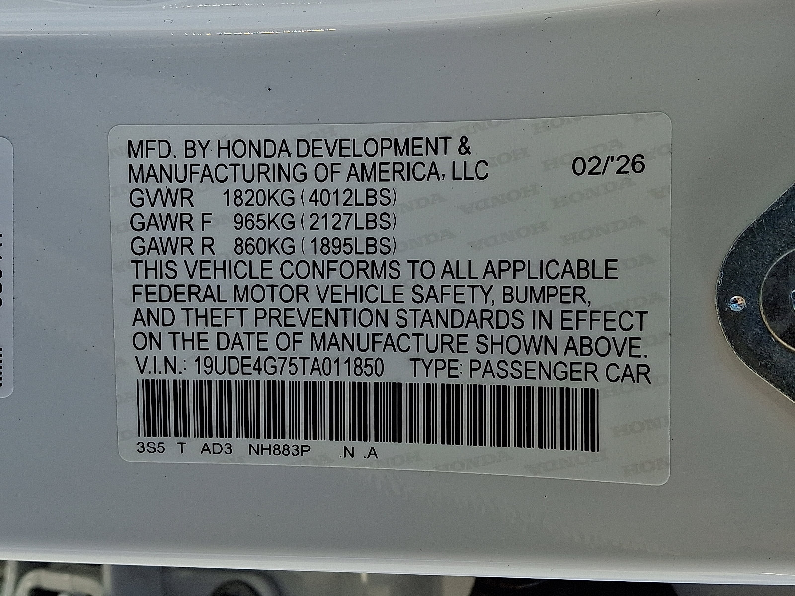 New 2026 Acura Integra A-Spec w/ Technology Package FWD image 17