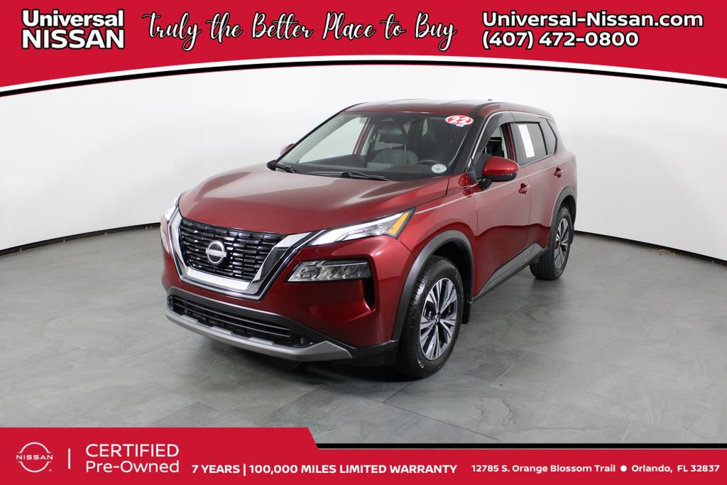 Certified 2022 Nissan Rogue SV FWD image 1