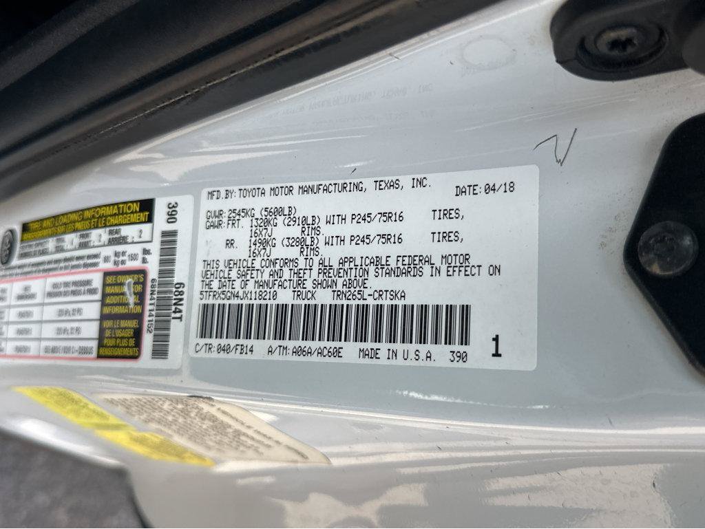 Used 2018 Toyota Tacoma SR RWD image 43