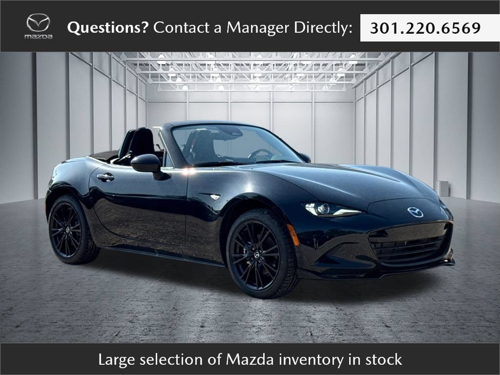 New 2026 MAZDA MX-5 Miata Club w/ Interior Package RWD image 1