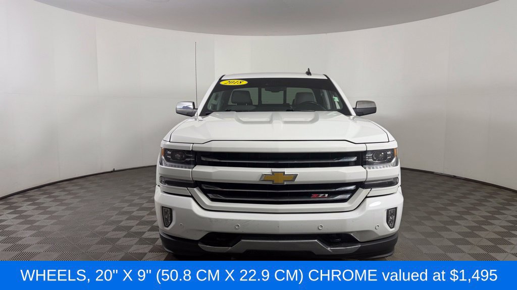 Used 2018 Chevrolet Silverado 1500 LTZ Z71 w/ LTZ Plus Package AWD/4WD image 2