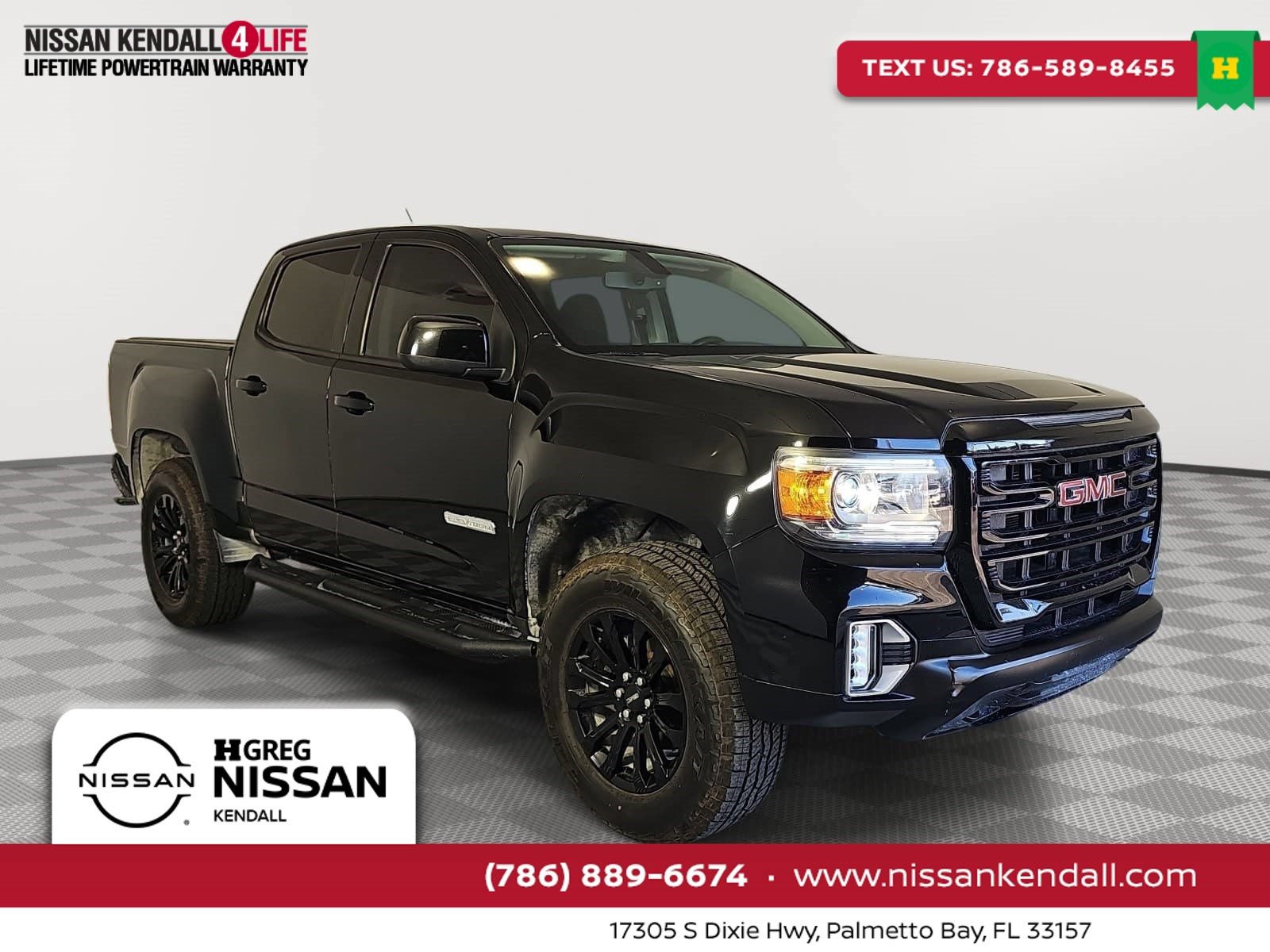 Used 2022 GMC Canyon Elevation w/ Trailering Package RWD image 1
