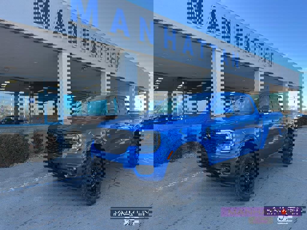 New 2025 Ford Ranger Lariat w/ Black Appearance Package