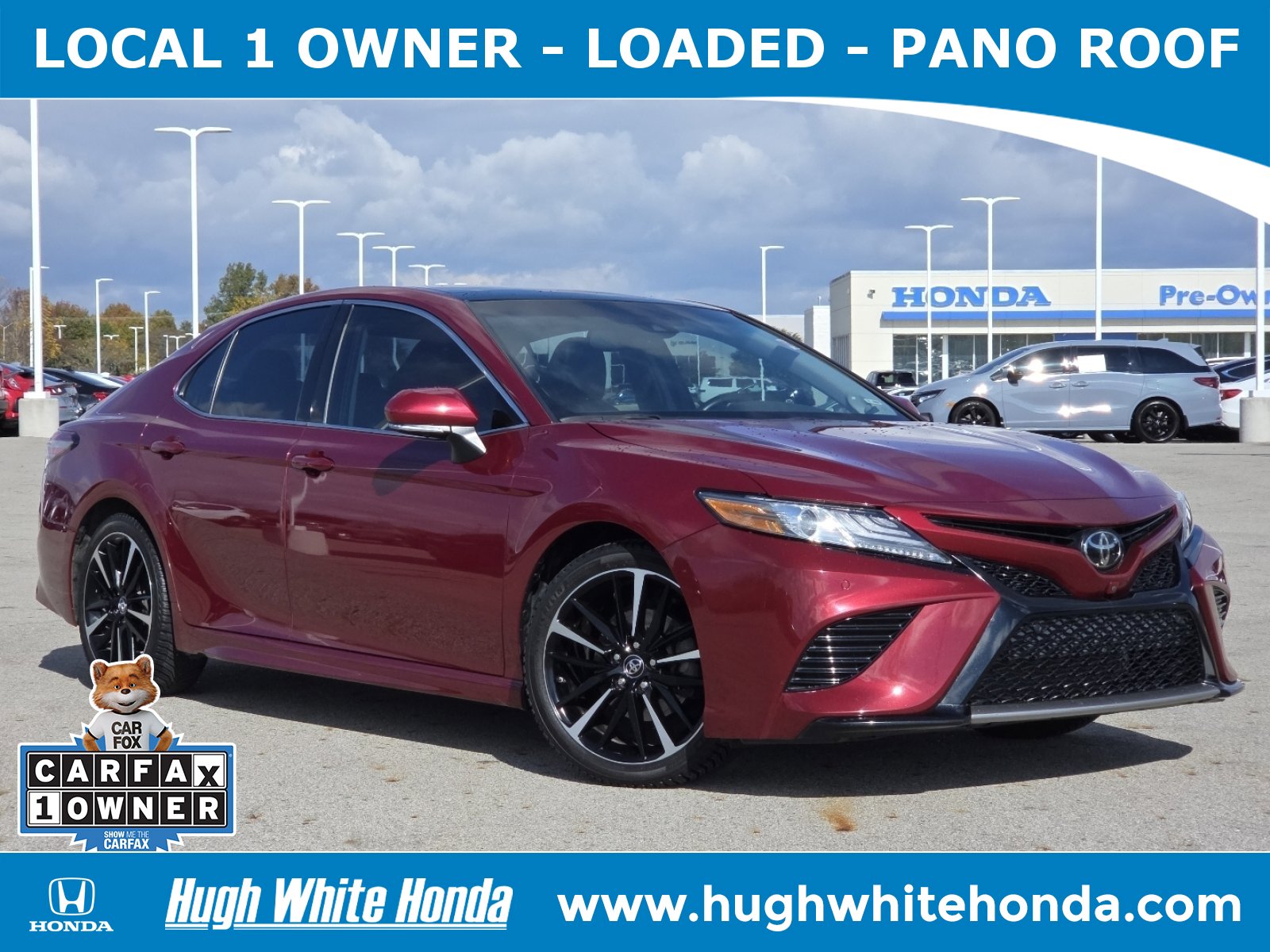 Used 2018 Toyota Camry XSE image 1