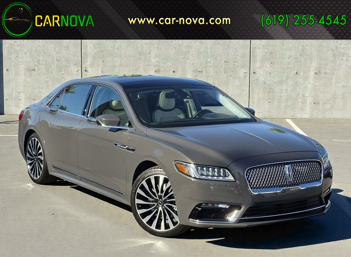 Used 2017 Lincoln Continental Black Label w/ Rear-seat Package