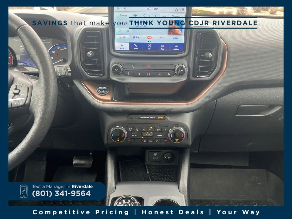 Used 2022 Ford Bronco Sport Outer Banks w/ Tech Package image 17