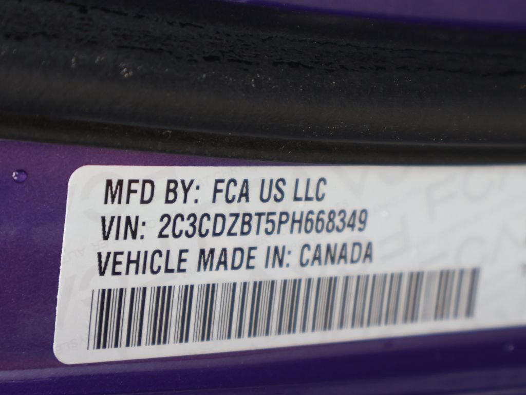 Used 2023 Dodge Challenger R/T w/ Blacktop Package RWD image 34