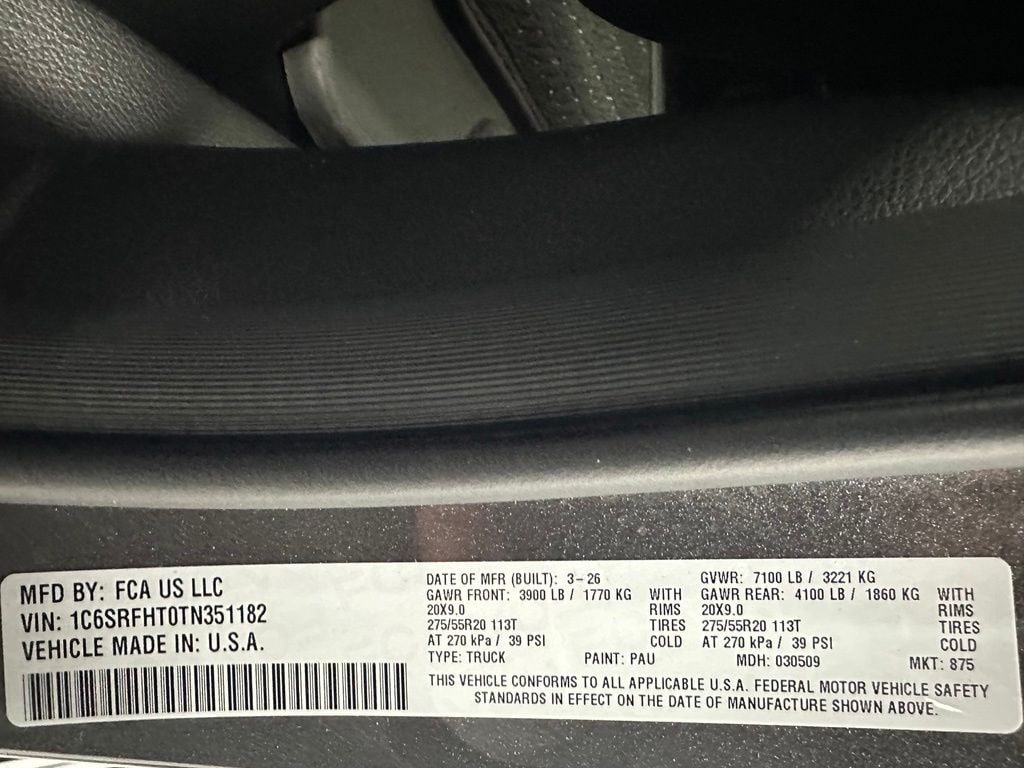Used 2026 RAM 1500 Limited AWD/4WD image 11