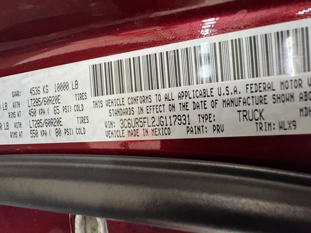 Used 2018 RAM 2500 Laramie w/ Sport Appearance Group image 27