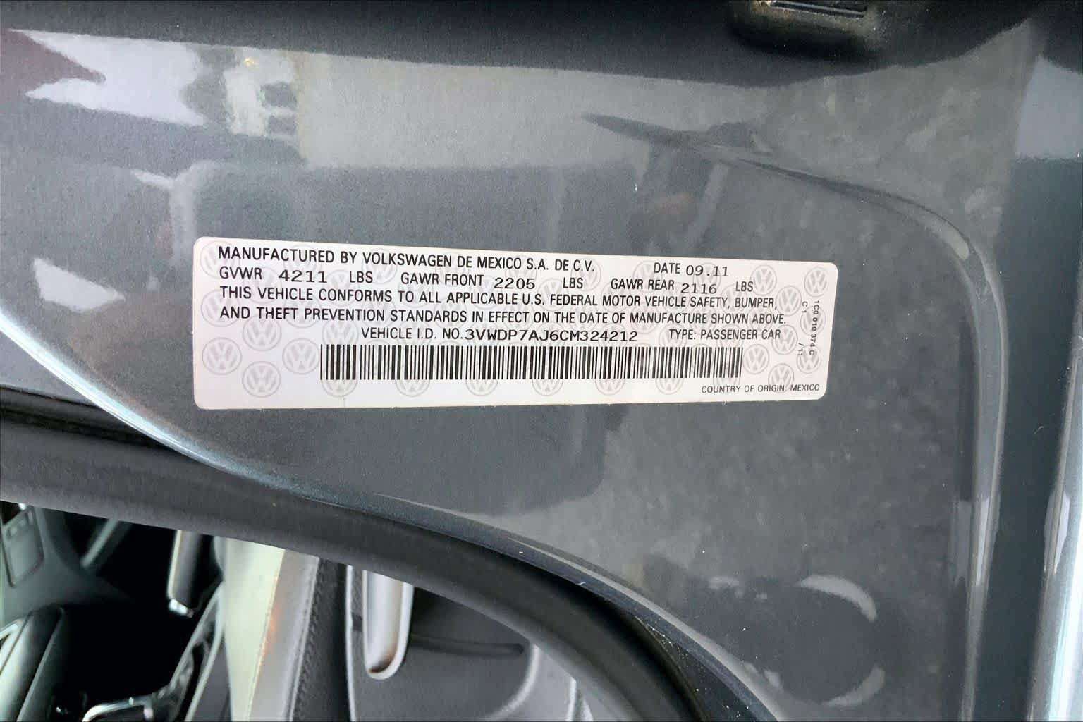 Used 2012 Volkswagen Jetta SE image 29