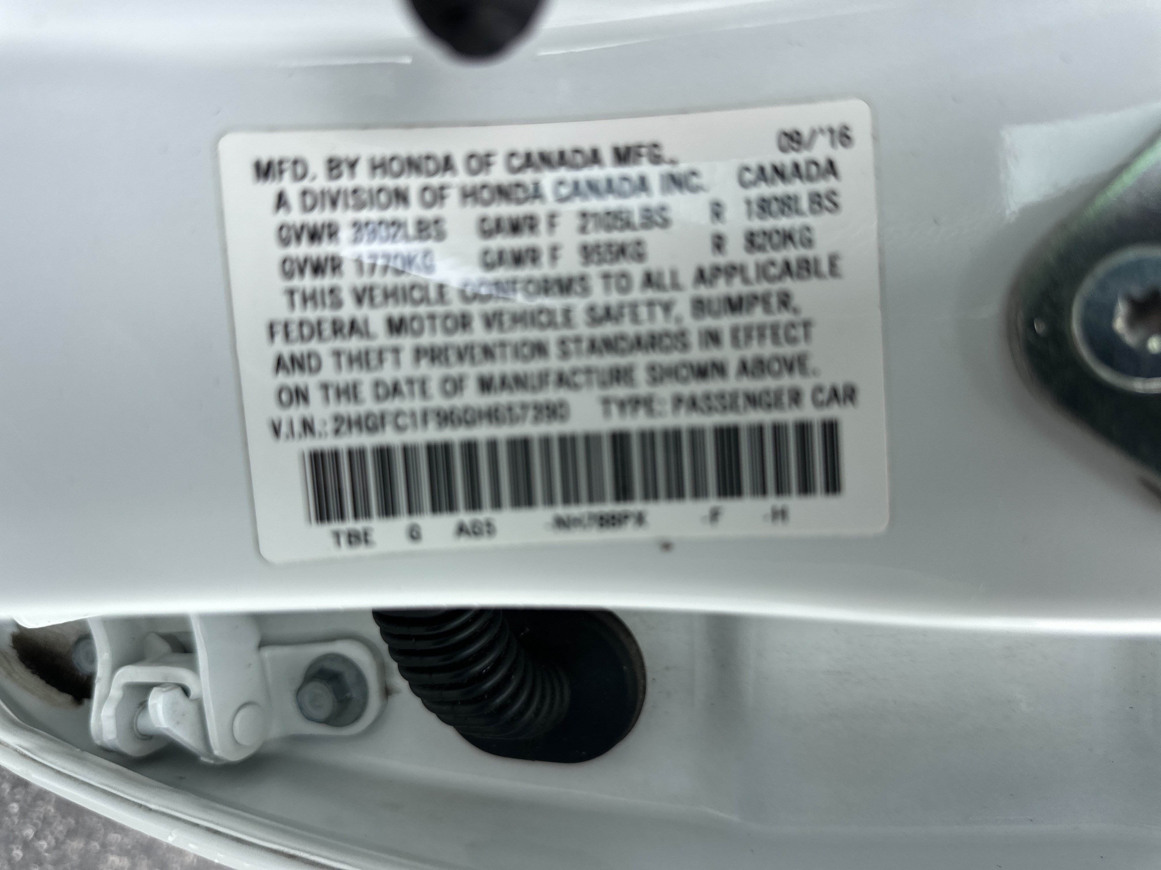 Used 2016 Honda Civic Touring image 35