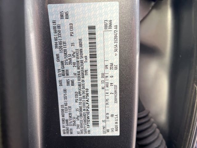 Used 2020 Ford F150 XLT w/ Equipment Group 302A Luxury AWD/4WD image 22