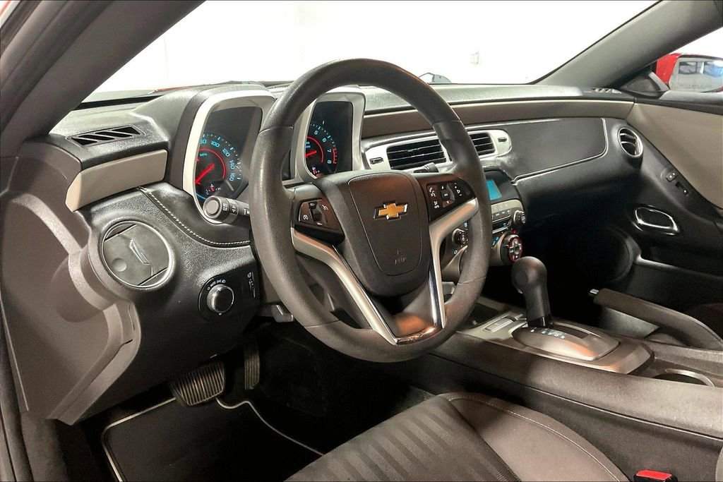 Used 2015 Chevrolet Camaro LS w/ Black Rally Stripe Package RWD image 16