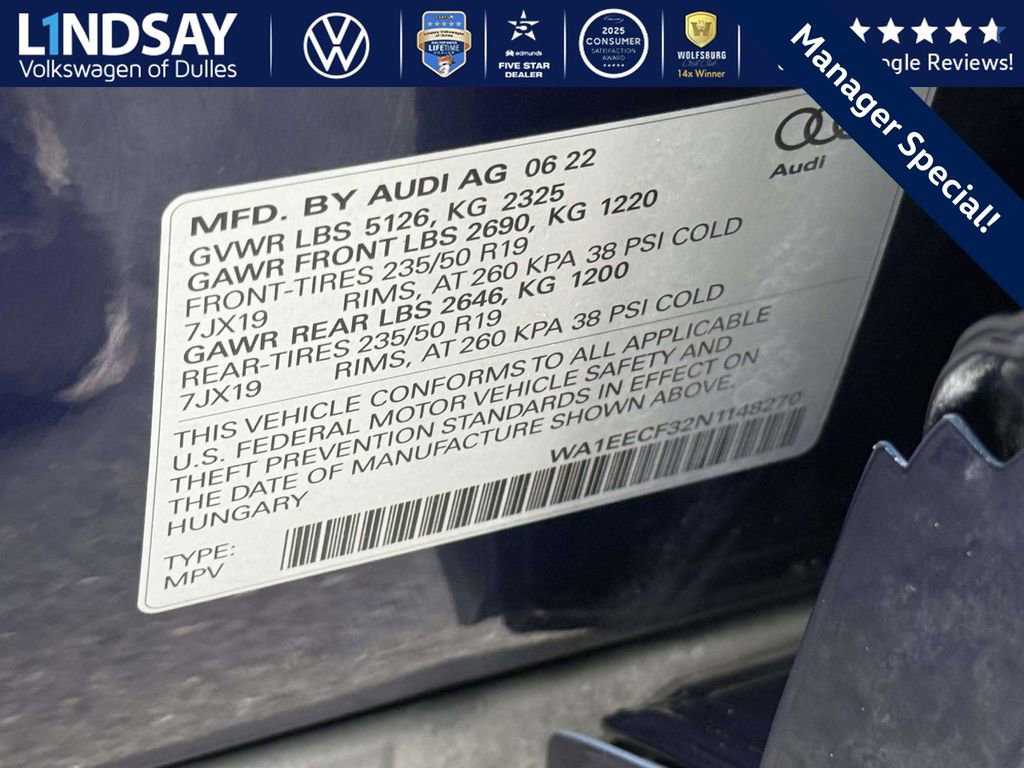 Used 2022 Audi Q3 2.0T Premium Plus image 25