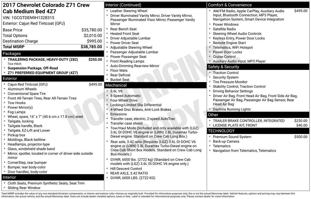 Used 2017 Chevrolet Colorado Z71 image 29