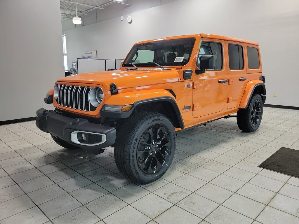 New 2025 Jeep Wrangler Unlimited Sahara w/ Safety Group AWD/4WD image 2