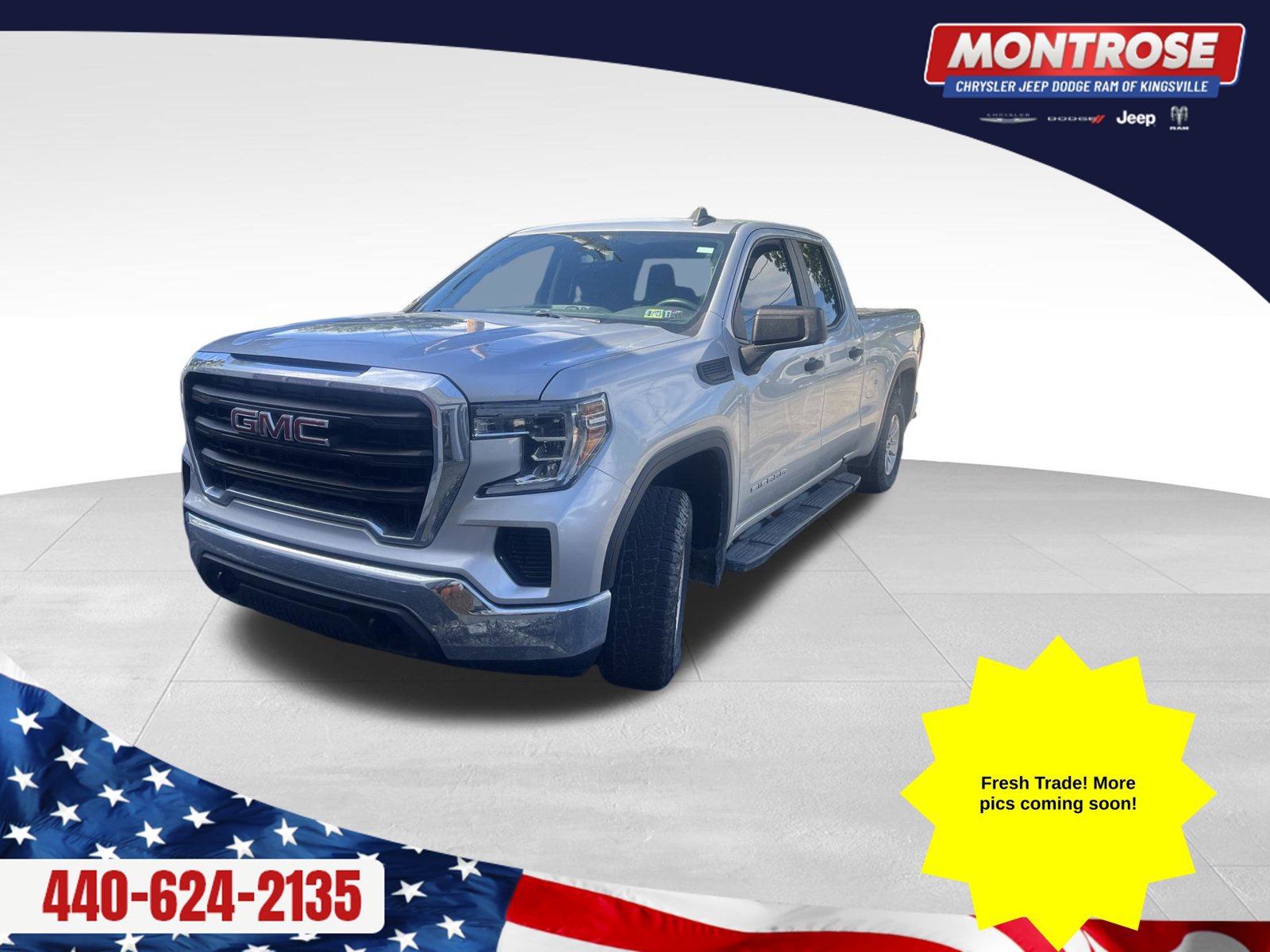 Used 2019 GMC Sierra 1500 4x4 Double Cab w/ Convenience Package