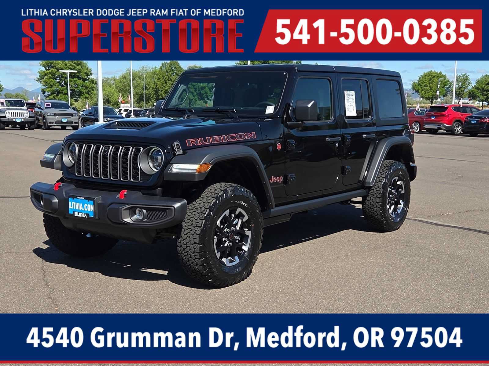 New 2026 Jeep Wrangler Unlimited Rubicon AWD/4WD image 1