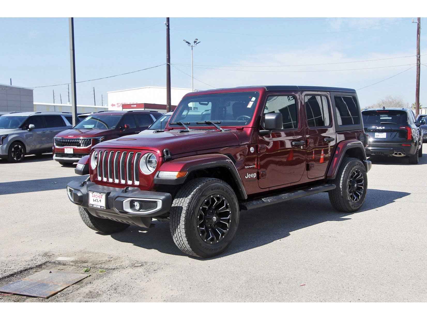 Used 2022 Jeep Wrangler Unlimited Sahara w/ LED Lighting Group image 3